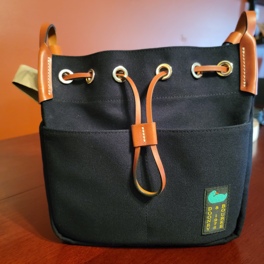 Dooney & Bourke Canvas Drawstring 25 Bag